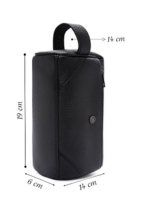 کیف دستی مشکی مردانه چرم مصنوعی Derimod - کد 820774577