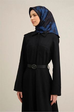روسری سرمه ای İpek Tivil Armine - کد 899977550