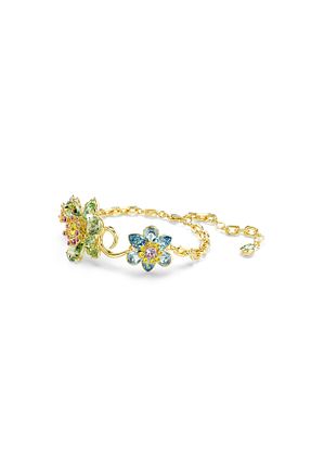 دستبند جواهر قهوه ای زنانه رودیوم Swarovski - کد 923656287