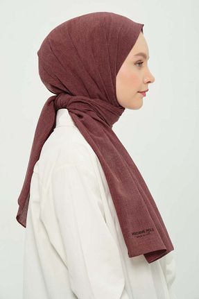شال صورتی زنانه پنبه پلی استر Madame Polo - کد 923446426