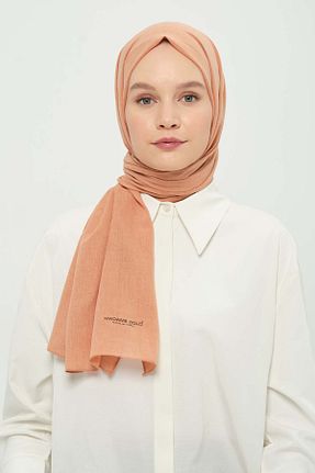 شال صورتی زنانه پنبه پلی استر Madame Polo - کد 923405833