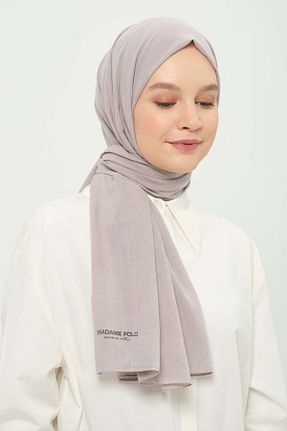 شال زنانه پنبه پلی استر Madame Polo - کد 923413994