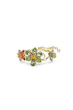 دستبند جواهر قهوه ای زنانه رودیوم Swarovski - کد 923656287