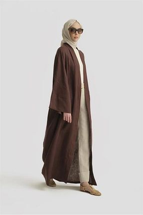 کلاه و ابایا رنگی زنانه کتان Armine - کد 923462661