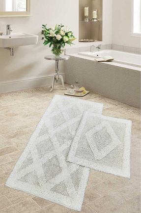 پادری حمام بژ 60 x 100 Bonny Home - کد 923465170