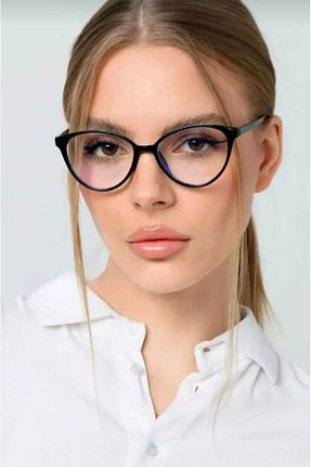 عینک محافظ نور آبی مشکی زنانه 50 Glare - کد 923466554