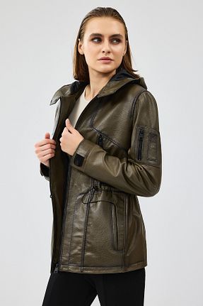 کت سبز زنانه رگولار Derimod - کد 867855394