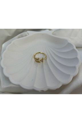 انگشتر استیل (فولاد) زرد استیل ضد زنگ Bijou Luz - کد 902175458