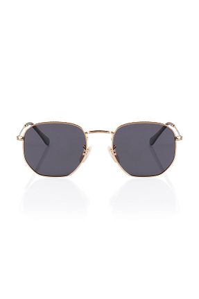 عینک آفتابی طلائی زنانه 50 CLAES - کد 74034519