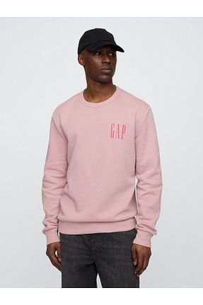 سوئیشرت صورتی مردانه چاپی GAP - کد 923529326