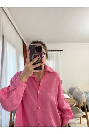 لباس صورتی زنانه بافتنی SEYDİ - کد 923535758