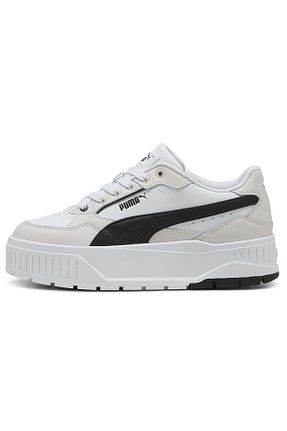 کفش اسنیکر سفید زنانه بند دار Puma - کد 922223316