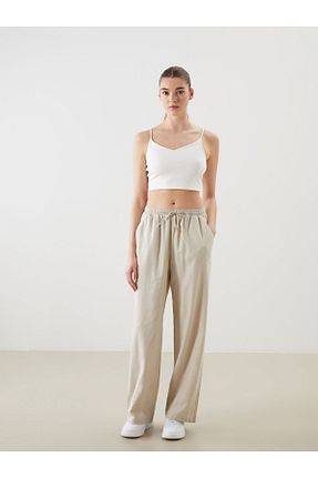 بلوز سفید زنانه ساده LC Waikiki - کد 924286145
