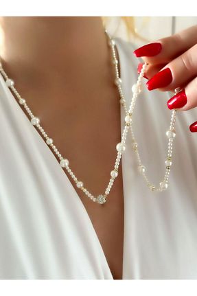 گردنبند مروارید رنگی MyladyAccessoriess - کد 792689924