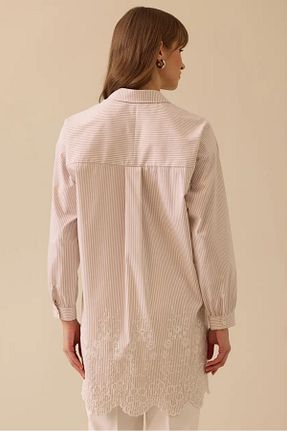 تونیک بژ زنانه بافتنی SEÇİL - کد 923634836