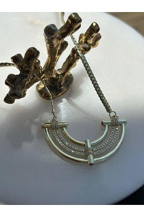 گردنبند استیل ( فولاد ) رنگی زنانه روکش طلا MyladyAccessoriess - کد 843535580