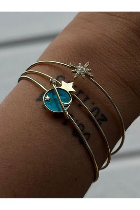دستبند استیل (فولاد) رنگی زنانه استیل (فولاد) MyladyAccessoriess - کد 857621077