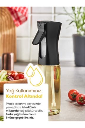 روغن دان مشکی 1 پارچه Mapple Home - کد 468285683