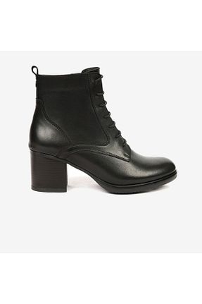 بوت / نیم بوت مشکی زنانه چرم خالص Greyder - کد 858694555