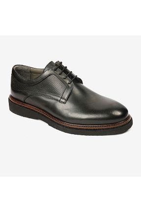 کفش کلاسیک مشکی مردانه چرم خالص Greyder - کد 858687005
