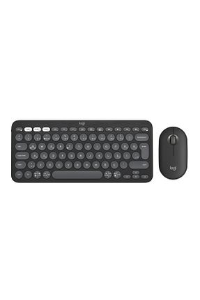 کیبورد طوسی logitech - کد 769593342