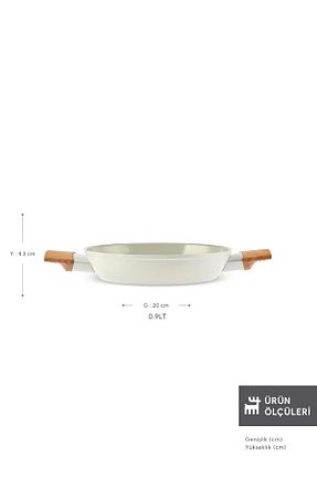 ماهیتابه بژ قابل استفاده بر روی اجاق القایی Karaca - کد 866765614