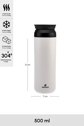 فلاکس سفید 0,50 L Karaca - کد 764617800