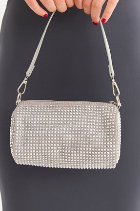 کیف دوشی طوسی زنانه چرم مصنوعی Cool & Sexy - کد 923395138