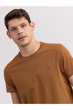 تیشرت بژ مردانه رگولار Tommy Hilfiger - کد 921653757