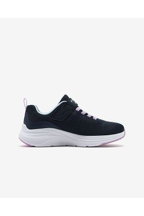 کفش پیاده روی سرمه ای بچه گانه پارچه ای Skechers - کد 894031700