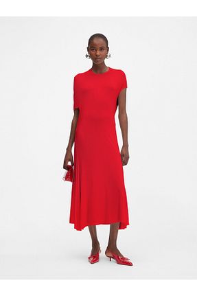 لباس قرمز زنانه بافتنی JACQUEMUS - کد 921655610