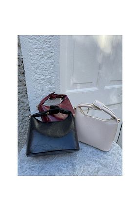 کیف دوشی زرشکی زنانه SHINELUC - کد 922381039