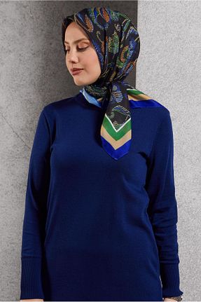 روسری سبز پلی استر Alvina - کد 890410667