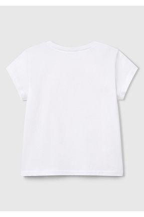 تیشرت سفید بچه گانه رگولار United Colors of Benetton - کد 921673994