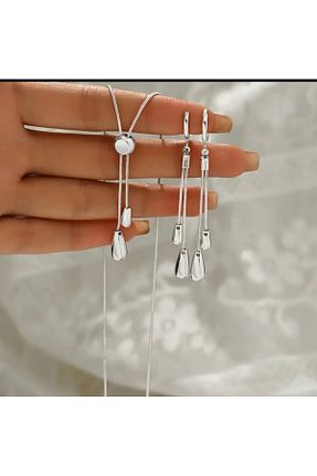 گردنبند جواهر زنانه فلزی elyius - کد 921678841