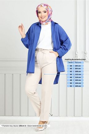 شلوار طوسی زنانه بافت ModaMerve - کد 906020664