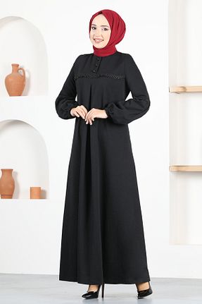 لباس حجاب مشکی زنانه رگولار ModaMerve - کد 785322135