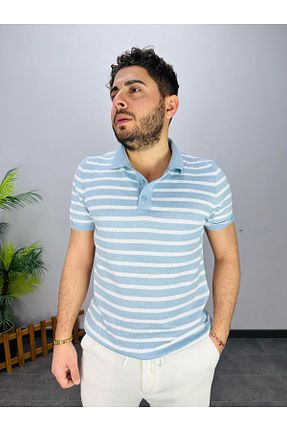 تیشرت آبی مردانه رگولار MODA - کد 922389446