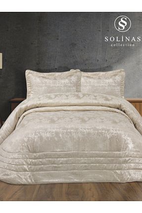 روتختی دونفره بژ پلی استر Solinas Collection - کد 827809596