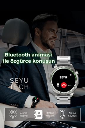 ساعت هوشمند گارانتی وارد کننده SEYUTECH - کد 675481183