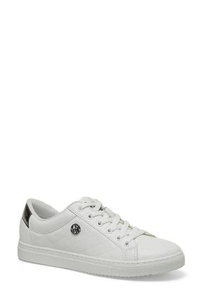 کفش پیاده روی سفید زنانه چرم مصنوعی U.S. Polo Assn. - کد 922414464