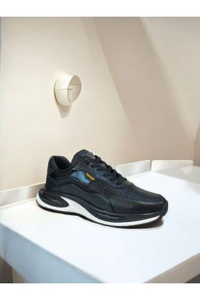 کفش کژوال مشکی مردانه چرم خالص Voyager - کد 921713094