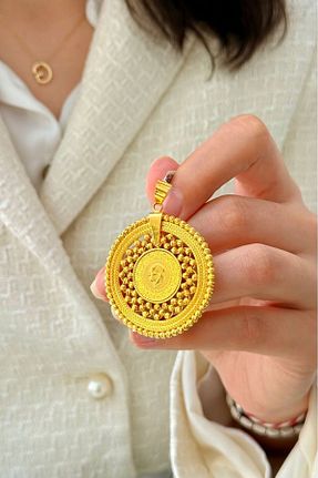 گردنبند طلا رنگی زنانه 14 عیار SEYHAN KUYUMCULUK - کد 921088014