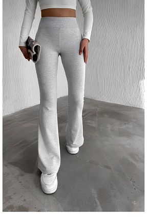 ست بالاتنه و پائین تنه طوسی زنانه پنبه ای neslihansarıca - کد 921619461