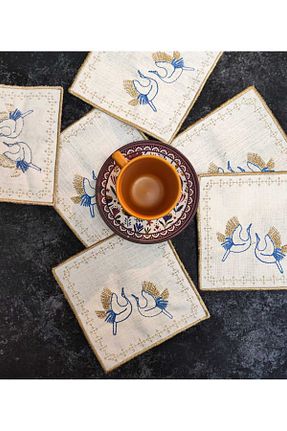 سرویس آمریکائی رنگی مربع Çt Çeyizci Tekstil - کد 901507948