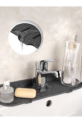 نظم دهنده حمام طوسی پلاستیک Mapple Home - کد 807162753