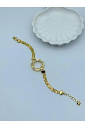 دستبند استیل (فولاد) بژ زنانه استیل ضد زنگ İNN JEWELLERY - کد 921767719