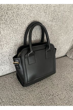 کیف دوشی مشکی زنانه چرم مصنوعی Emma Carter - کد 899602595