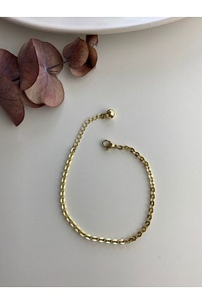 دستبند استیل (فولاد) طلائی استیل (فولاد) XUPİNGS - کد 921772756