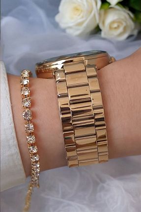 ساعت مچی زرد زنانه 31-35 میلی متر Daniel Klein - کد 922443861